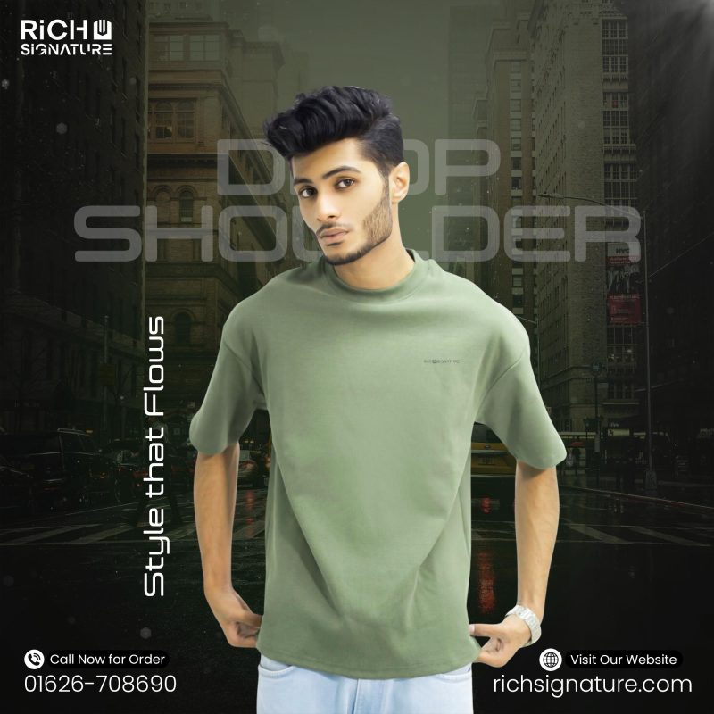 Men's drop shoulder T-shirt